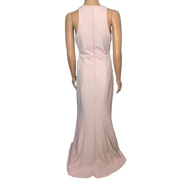 Show Me Your Mumu Chicago high neck halter long gown size Small NWT Vintage Rose - Picture 3 of 10